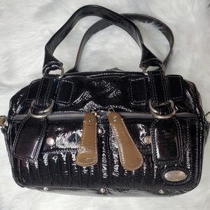 Vintag Chloé black shiny leather 😍